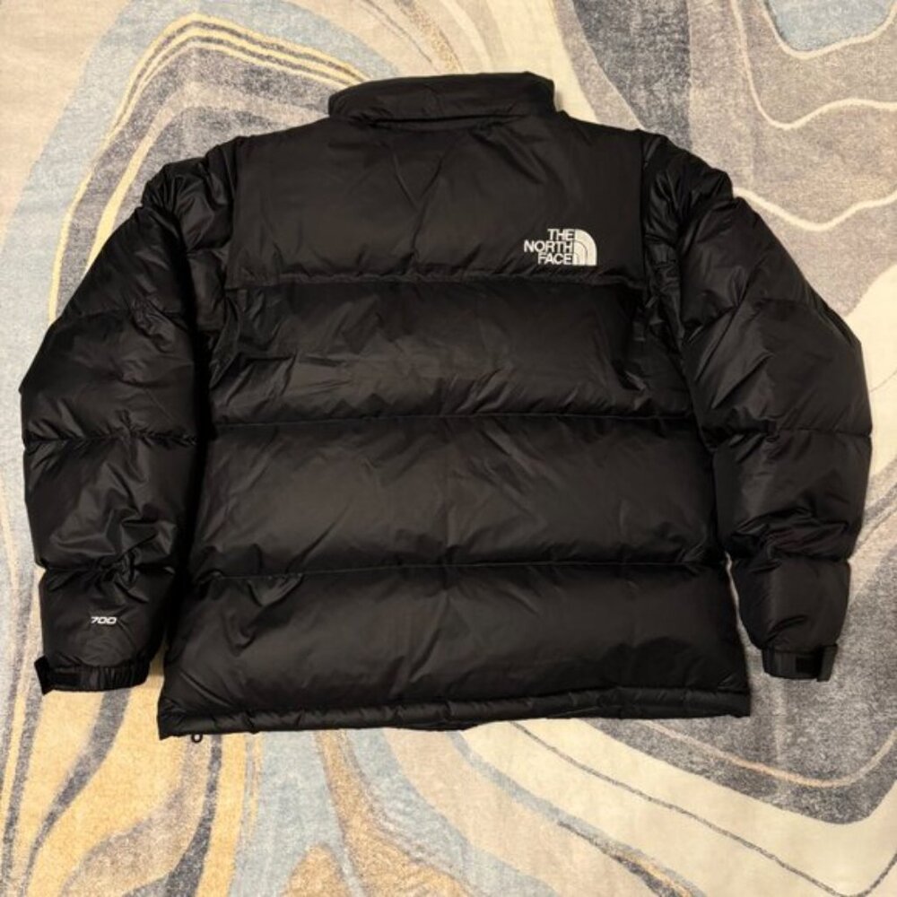 The North Face 1996 Nuptse 700 Down Puffer Jacket Black Womens Small - Picture 6 of 6